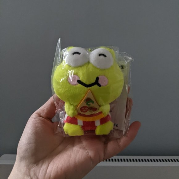 Sanrio x Nagano Collaboration Keroppi Keychain Plush - Picture 3 of 3